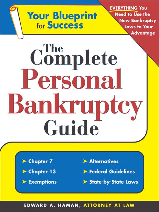 Cover image for Complete Personal Bankruptcy Guide